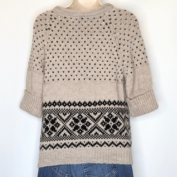 American Rag open front sweater 2 large buttons - Picture 6 of 8